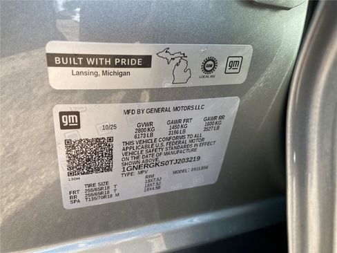 New 2026 Chevrolet Traverse LT image 32