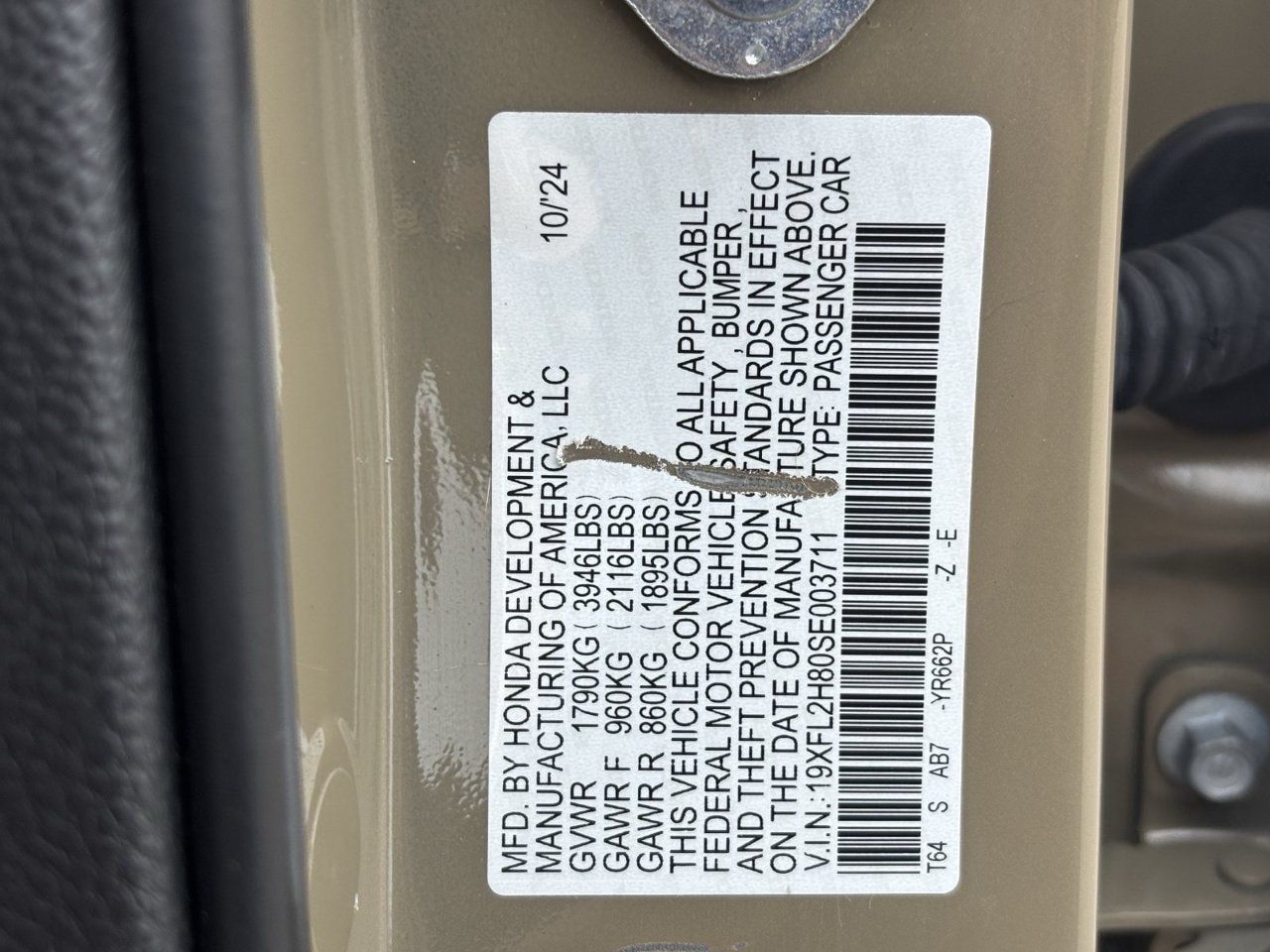 Certified 2025 Honda Civic Sport image 30