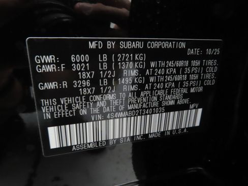 New 2026 Subaru Ascent Premium image 28