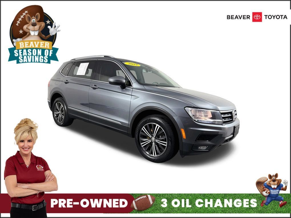 Used 2019 Volkswagen Tiguan SEL w/ 3rd Row Seat Package AWD/4WD image 1