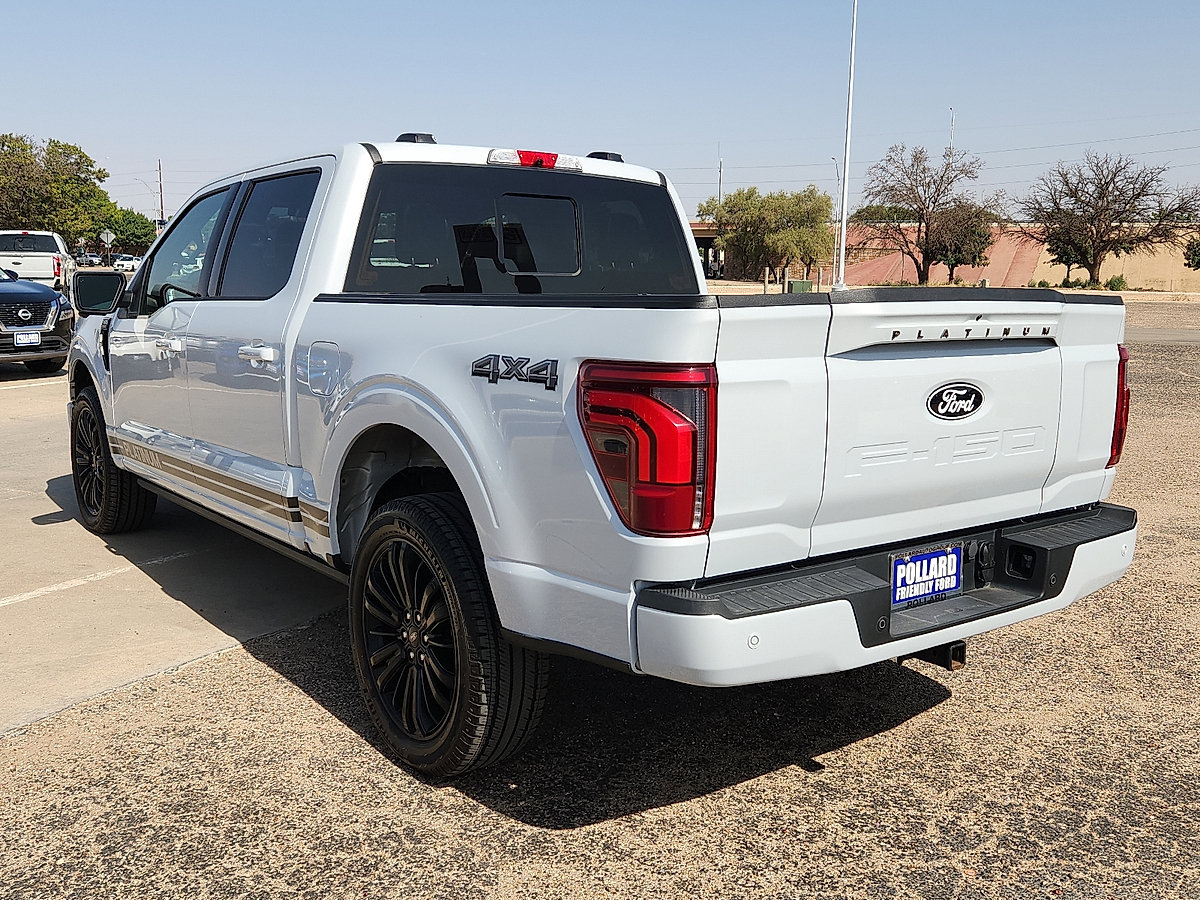 Certified 2025 Ford F150 Platinum w/ Equipment Group 702A High AWD/4WD image 3