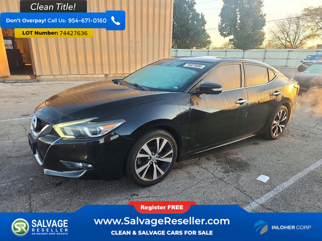 Used 2017 Nissan Maxima 3.5 SV FWD image 1