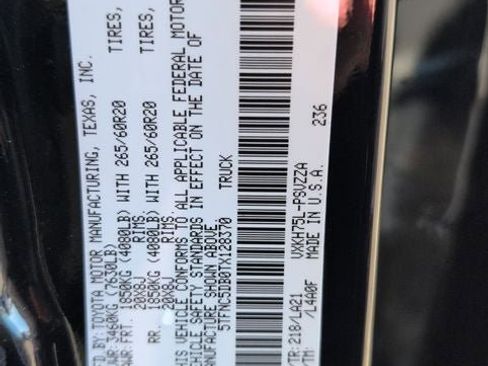 New 2026 Toyota Tundra Platinum image 31