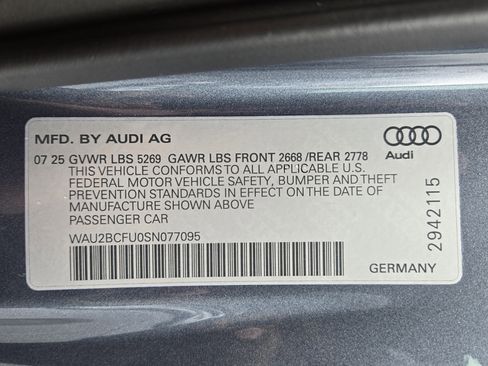 New 2025 Audi A5 2.0T Premium Plus image 36