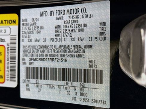 Used 2024 Ford Bronco Sport Badlands w/ Premium Package AWD/4WD image 33