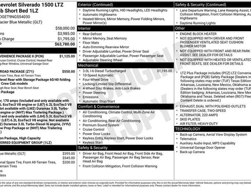 Used 2022 Chevrolet Silverado 1500 LTZ w/ LTZ Convenience Package II AWD/4WD image 33