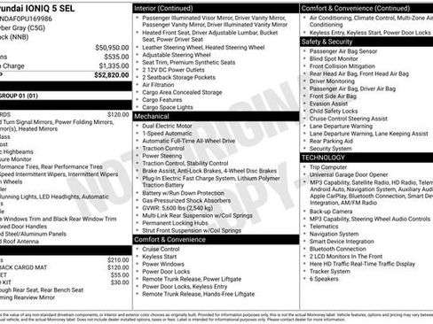 Certified 2023 Hyundai Ioniq 5 SEL AWD/4WD image 3