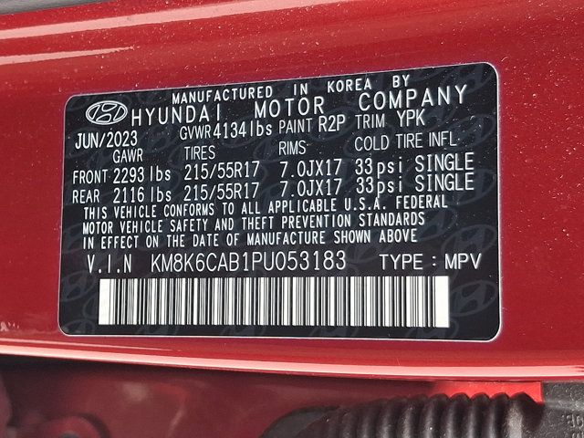 Certified 2023 Hyundai Kona SEL AWD/4WD image 27