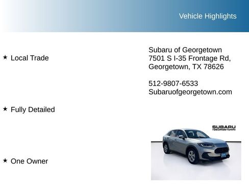 Used 2024 Honda HR-V LX image 9