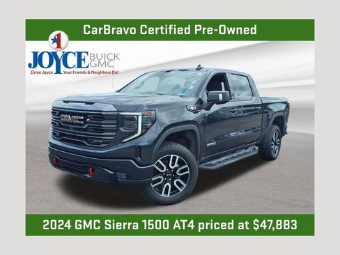 Certified 2024 GMC Sierra 1500 AT4 w/ Technology Package AWD/4WD image 1