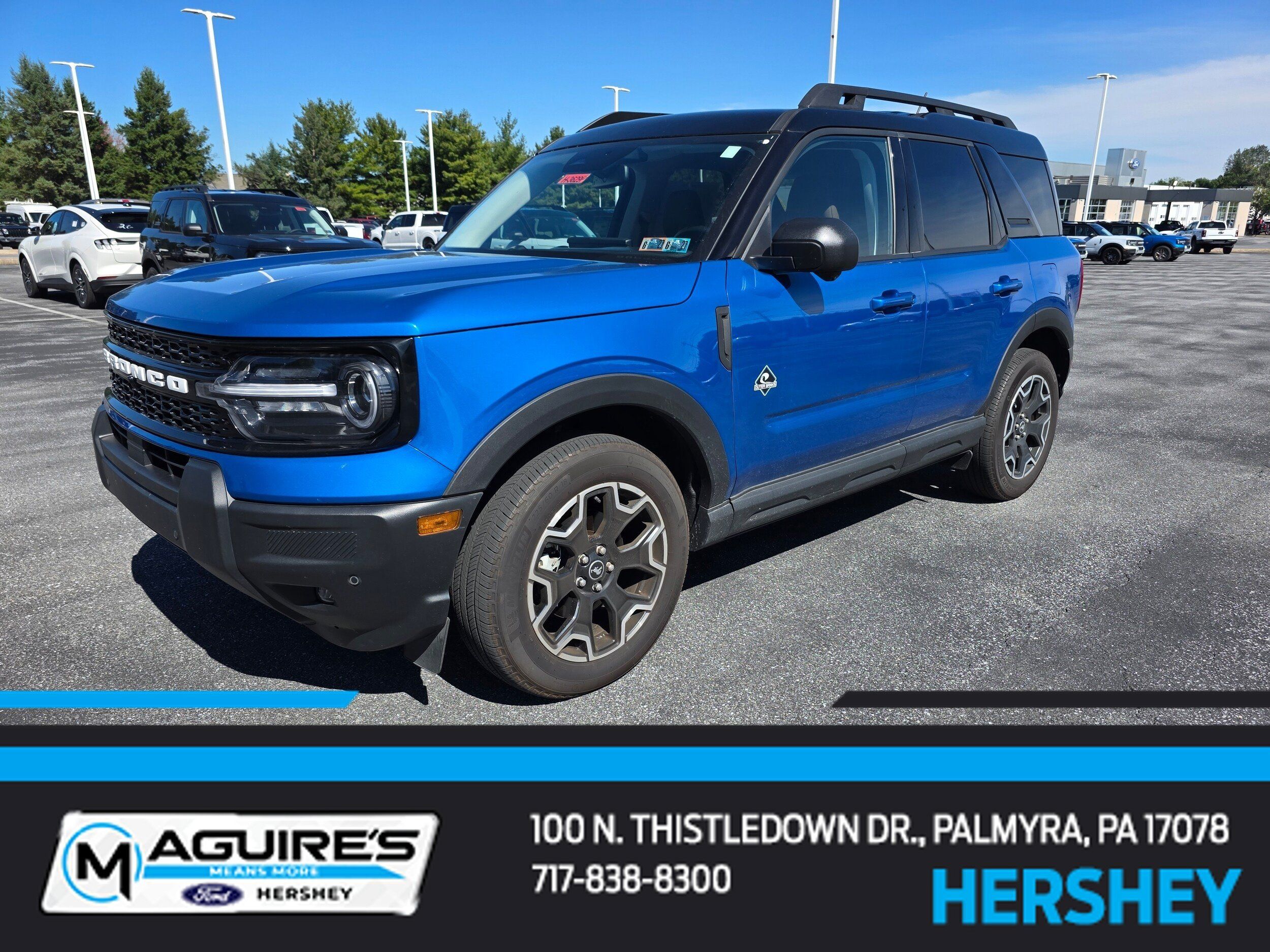 Certified 2025 Ford Bronco Sport Outer Banks w/ Outer Banks Tech Package+ AWD/4WD image 1