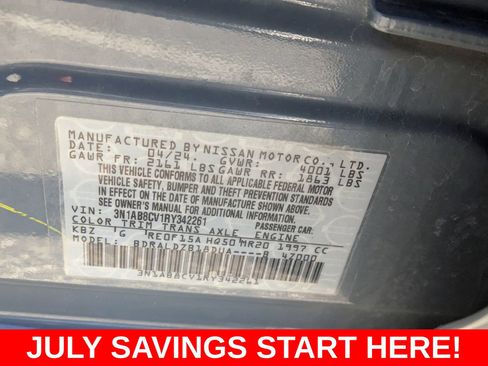 Used 2024 Nissan Sentra SV FWD image 23