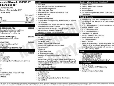 Used 2025 Chevrolet Silverado 2500 LT w/ Convenience Package AWD/4WD image 55