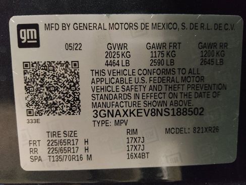 Used 2022 Chevrolet Equinox LT FWD image 33