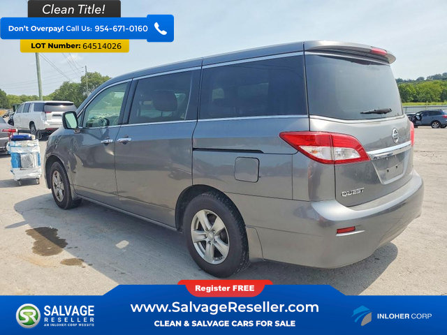 Used 2015 Nissan Quest SV w/ Leather Package FWD image 3