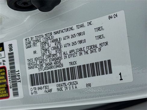 Used 2024 Toyota Tundra SR5 image 29