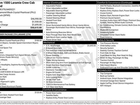 Used 2020 RAM 1500 Laramie image 16