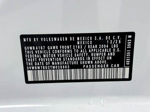 New 2026 Volkswagen Jetta Sport image 23