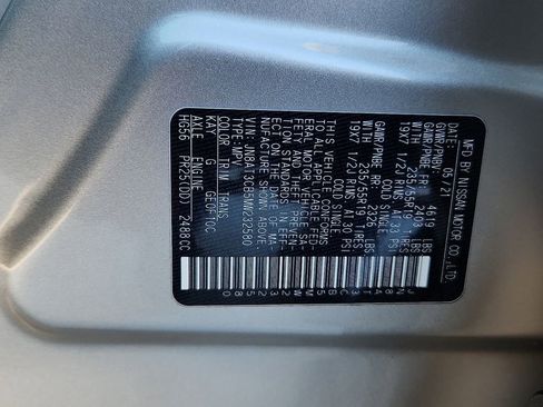 Certified 2021 Nissan Rogue SL w/ Premium Package image 29