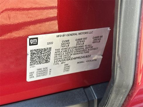 Used 2023 Chevrolet Tahoe Premier w/ Premium Package image 35