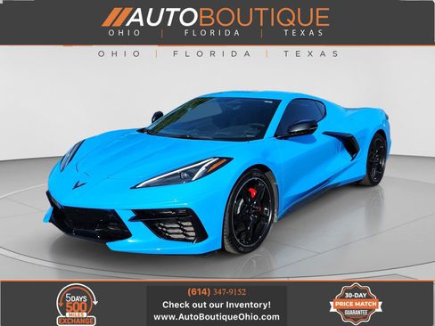 Used 2021 Chevrolet Corvette Stingray Preferred Cpe w/ Battery Protection Package RWD image 1