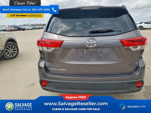 Used 2019 Toyota Highlander LE FWD image 8