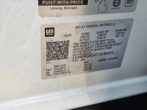 New 2026 Chevrolet Traverse LT w/ LPO, Floor Liner Package image 23