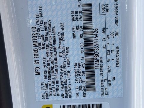 New 2025 Ford Mustang GT Premium image 34