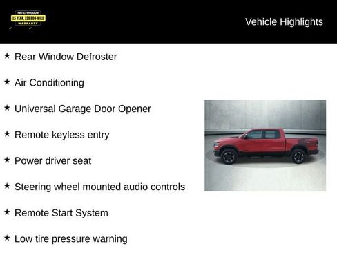 Used 2019 RAM 1500 Rebel w/ Rebel Level 1 Equipment Group image 20