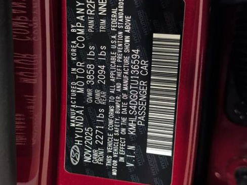 New 2026 Hyundai Elantra SEL Sport w/ Cargo Package image 32