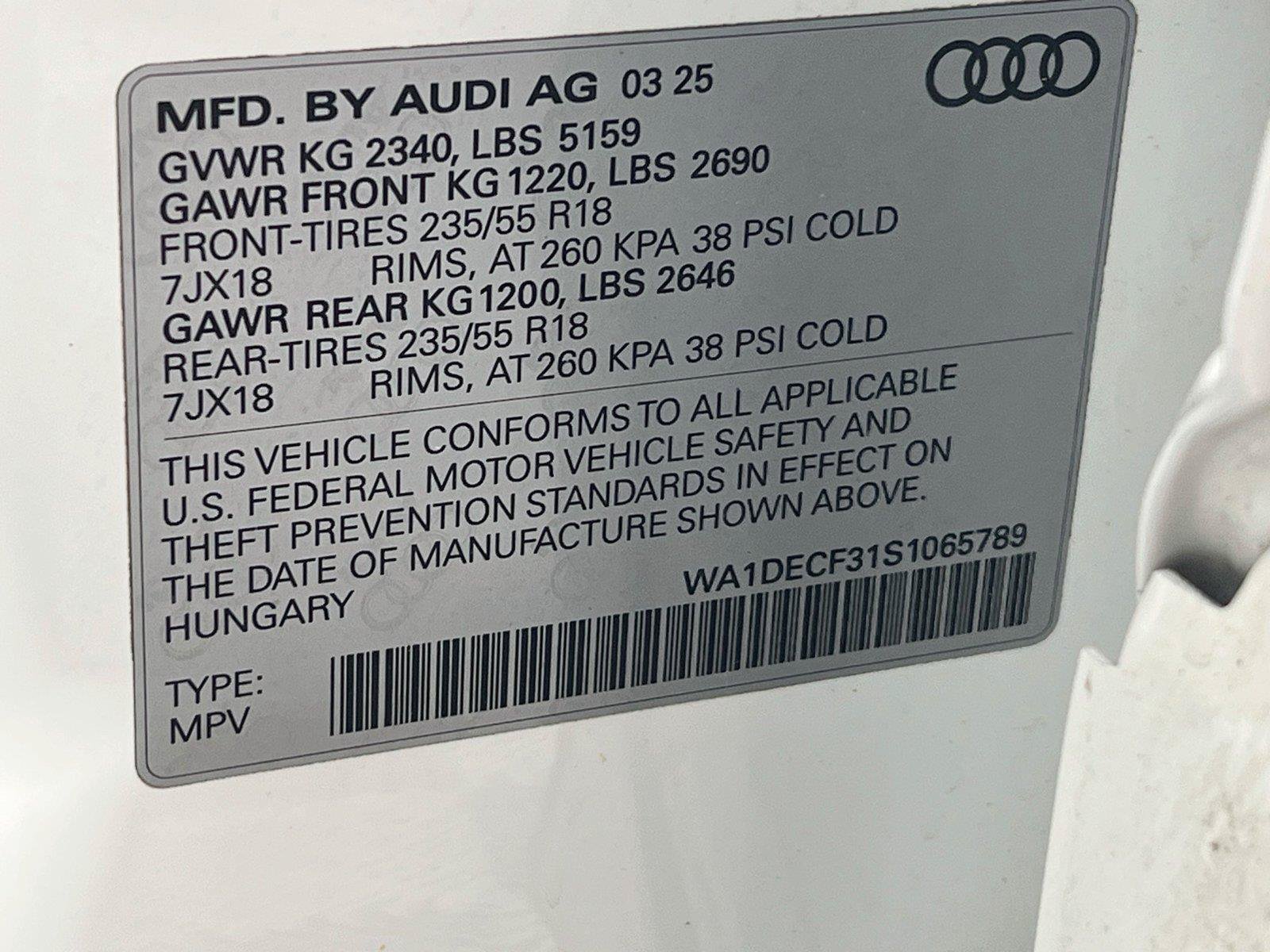 Used 2025 Audi Q3 2.0T Premium AWD/4WD image 34