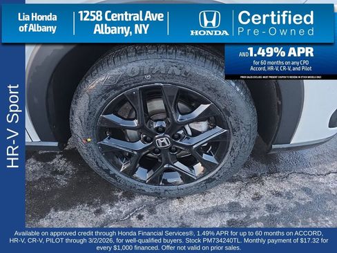Certified 2023 Honda HR-V Sport image 9
