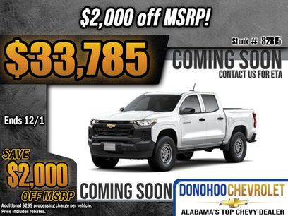 New 2026 Chevrolet Colorado W/T