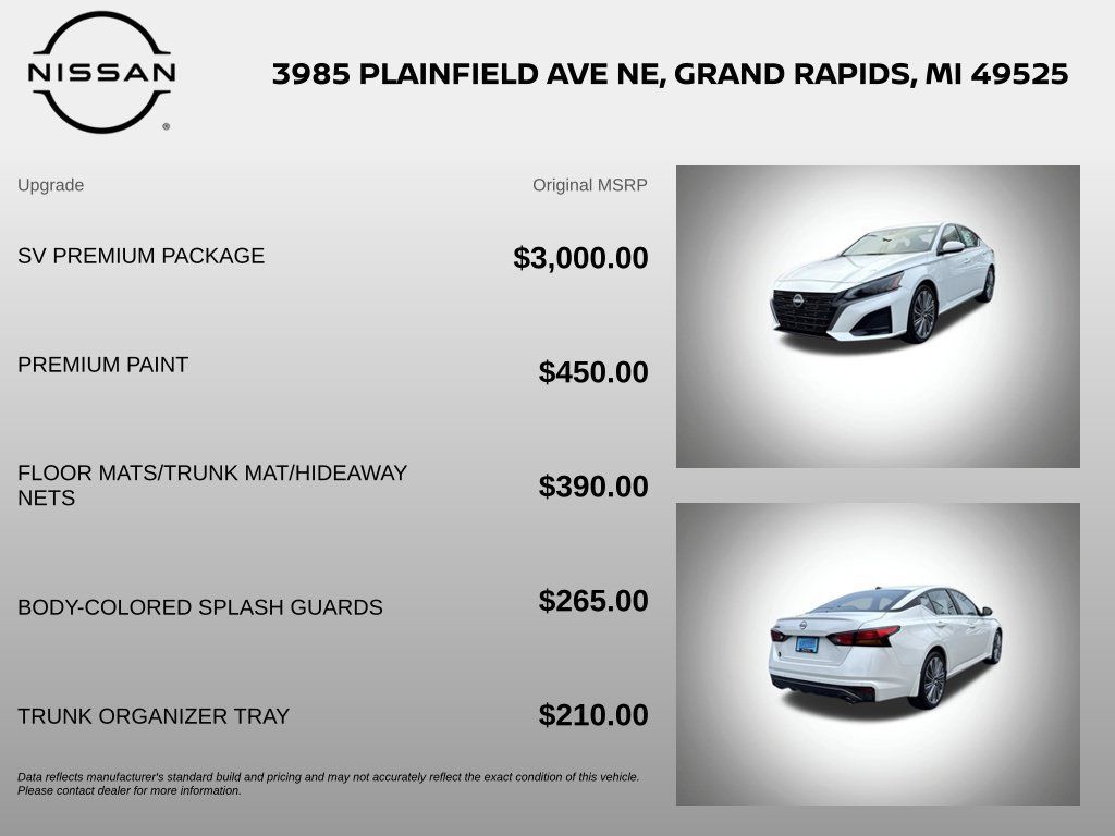New 2026 Nissan Altima 2.5 SV w/ SV Premium Package FWD image 6