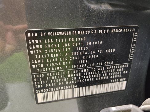 Used 2023 Volkswagen Taos S FWD image 33