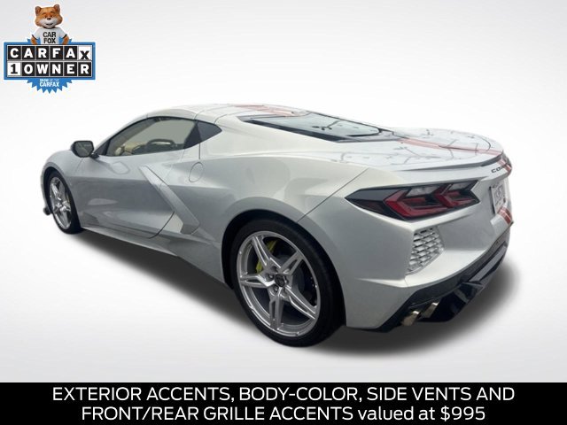 Used 2021 Chevrolet Corvette Stingray Premium Cpe w/ Engine Appearance Package RWD image 8