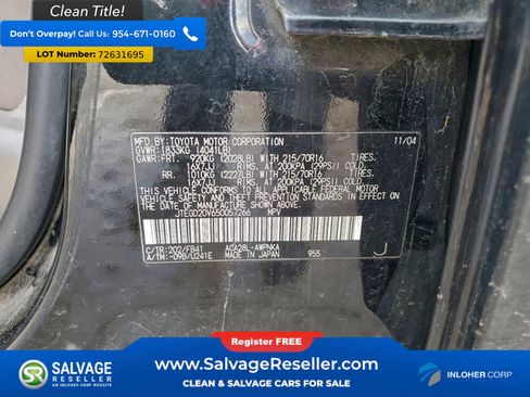 Used 2005 Toyota RAV4 2WD w/ "L" Pkg image 17