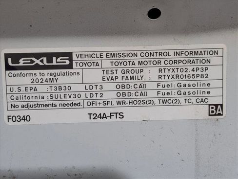 Used 2024 Lexus TX 350 FWD w/ Technology Package image 23