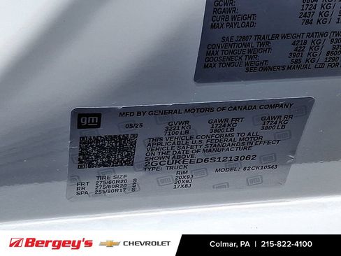 Certified 2025 Chevrolet Silverado 1500 RST w/ Convenience Package II AWD/4WD image 30