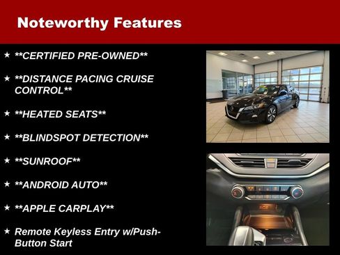 Used 2022 Nissan Altima 2.5 SV w/ SV Premium Package image 7