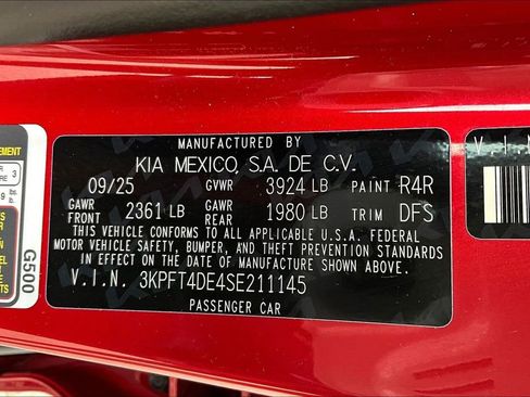 Certified 2025 Kia K4 FWD image 16