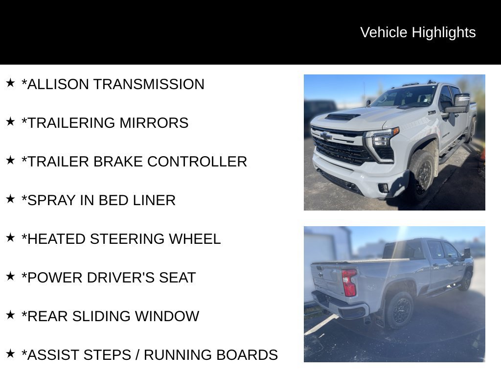 Used 2024 Chevrolet Silverado 2500 LT w/ Z71 Sport Edition AWD/4WD image 11