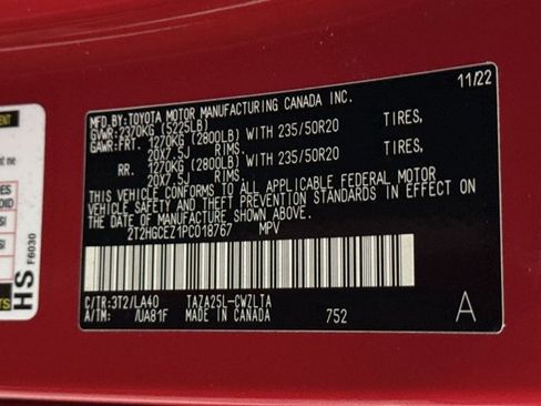 Certified 2023 Lexus NX 350 AWD w/ Luxury Package image 22