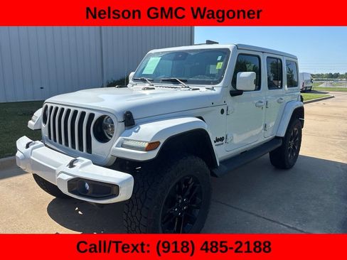 Used 2020 Jeep Wrangler Unlimited Sahara AWD/4WD image 1