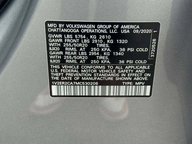 Used 2021 Volkswagen Atlas SEL FWD image 33