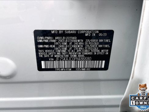 Certified 2023 Subaru Forester Sport AWD/4WD image 33