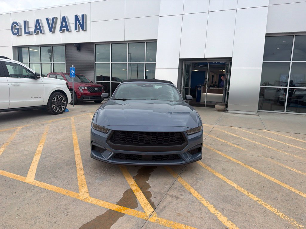 New 2026 Ford Mustang Convertible w/ Mustang Nite Pony Package RWD image 2