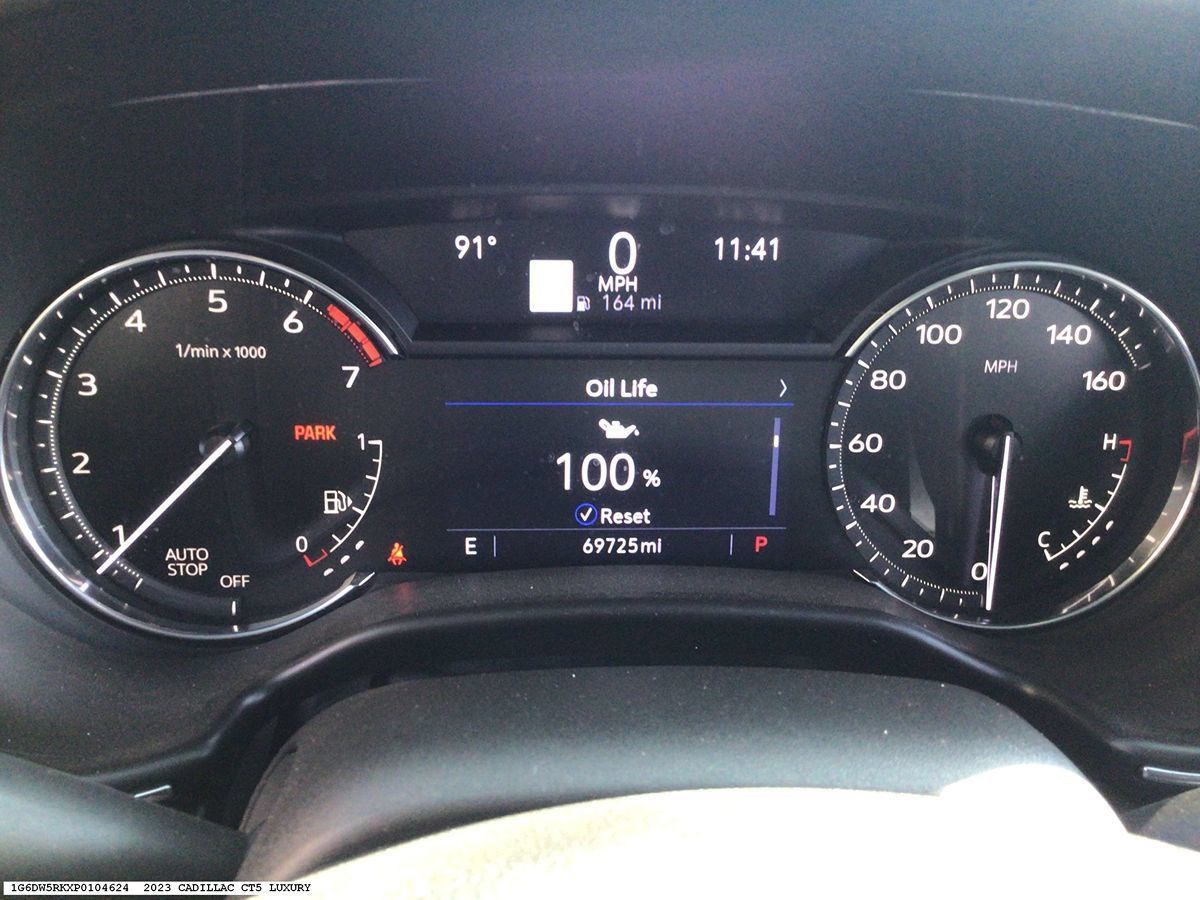 Used 2023 Cadillac CT5 Luxury w/ Sun And Sound Package RWD image 13