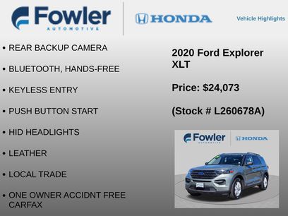 Used 2020 Ford Explorer XLT w/ Comfort Package
