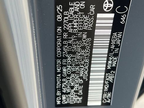 Used 2026 Toyota Prius Plug-In Hybrid FWD image 22
